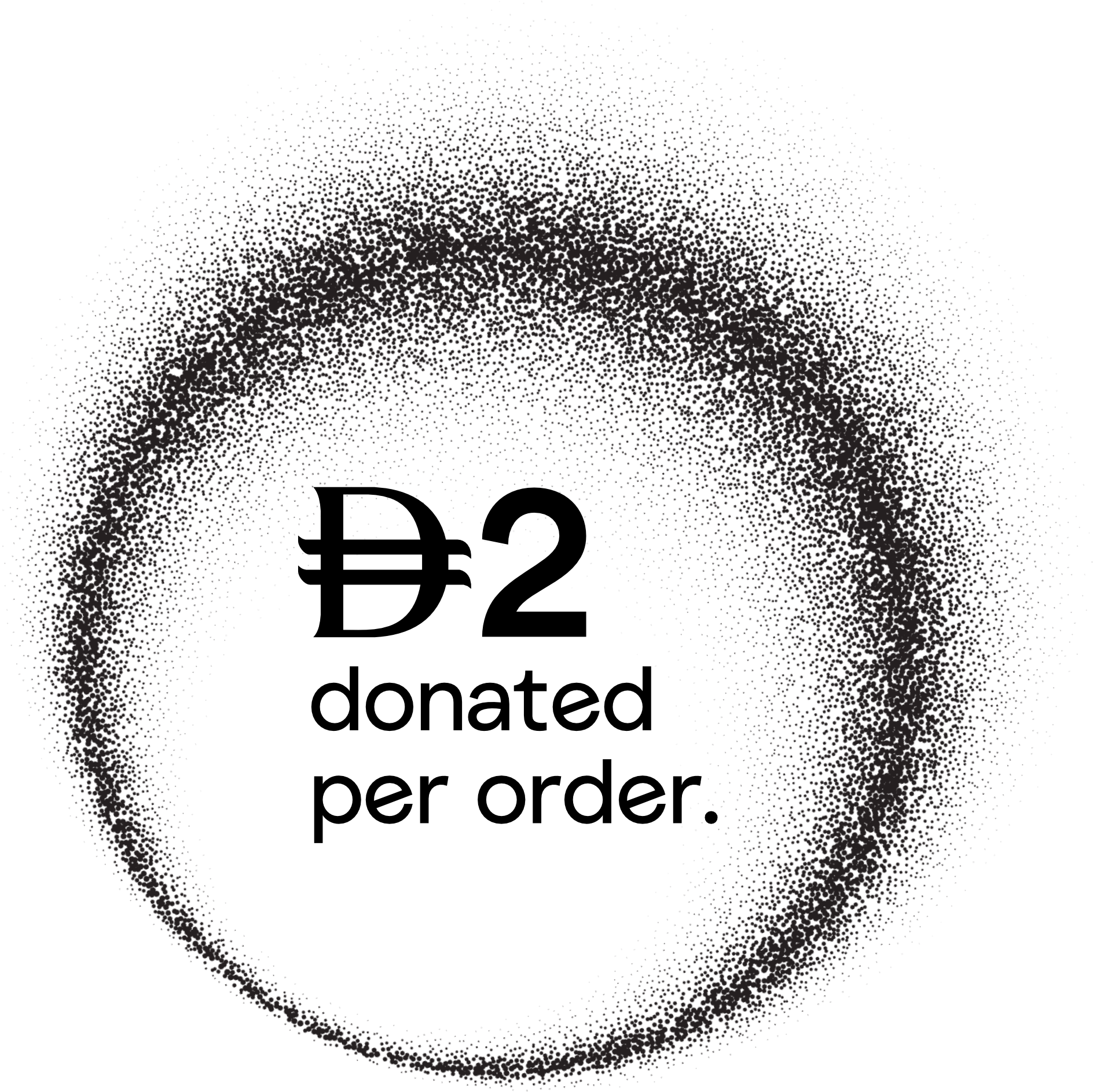 D2 donated per order
